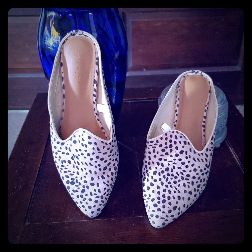 Universal Thread Woven Backless Mules